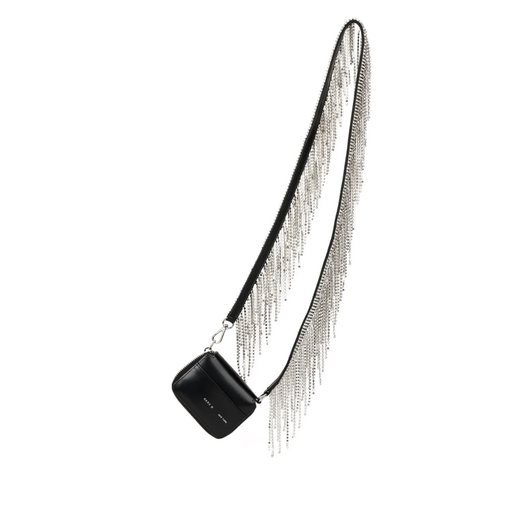 Kara crystal fringe bike wallet